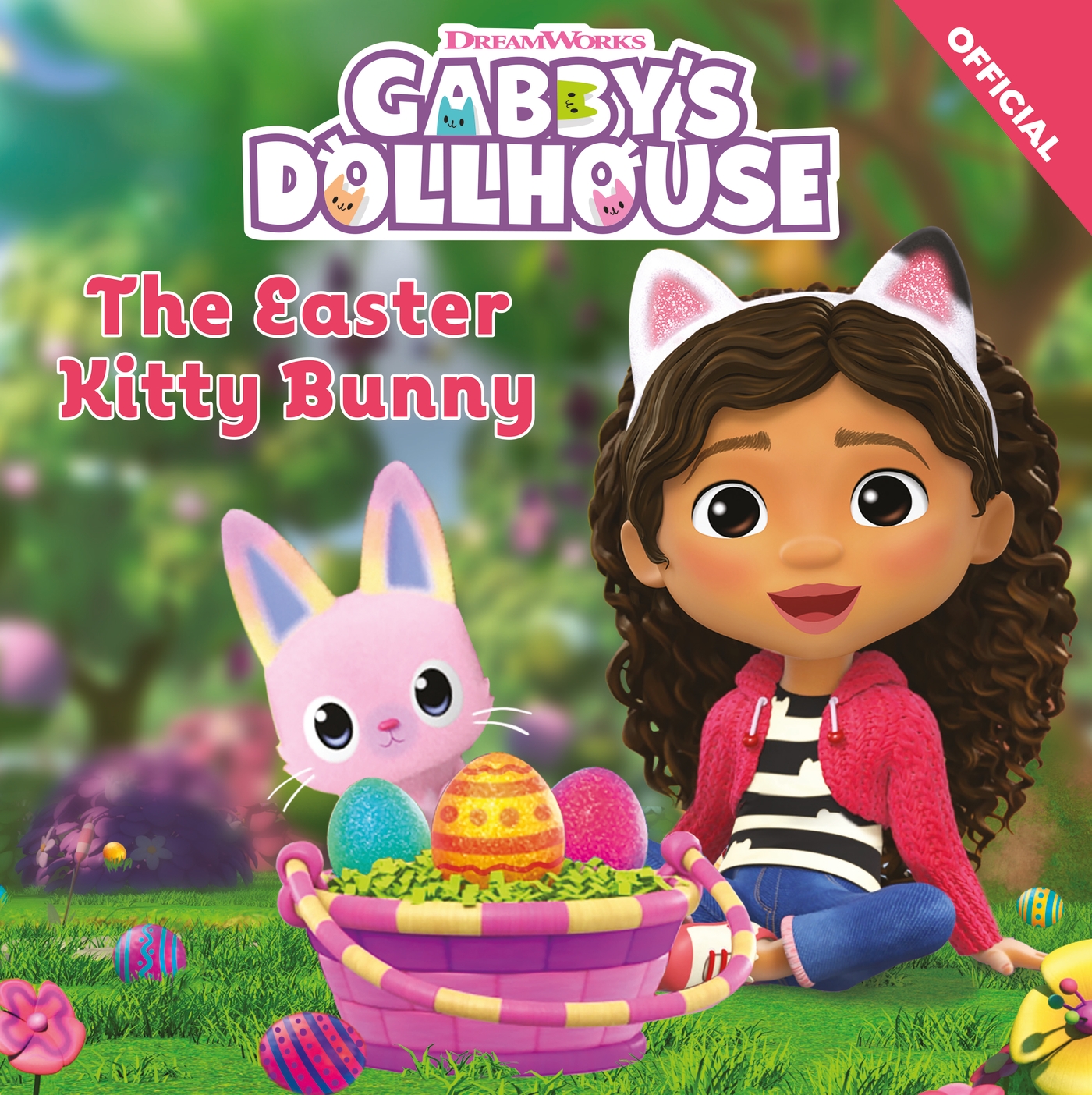 DreamWorks Gabby's Dollhouse The Easter Kitty Bunny Hachette Schools