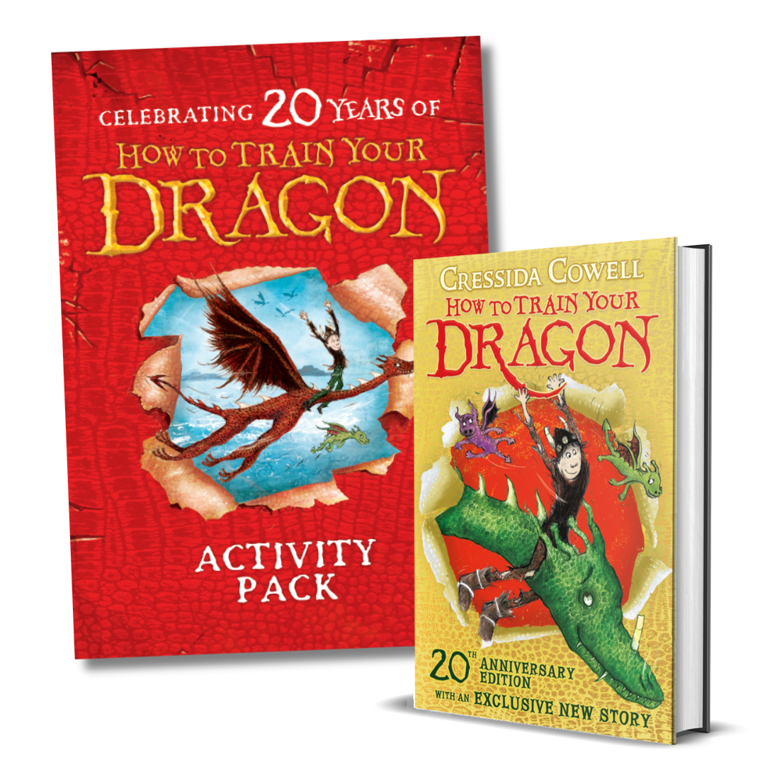 How to Train Your Dragon 20th Anniversary Edition Activity Sheets