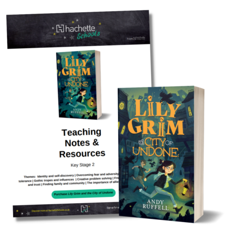 Lily Grim packshot and activity sheets