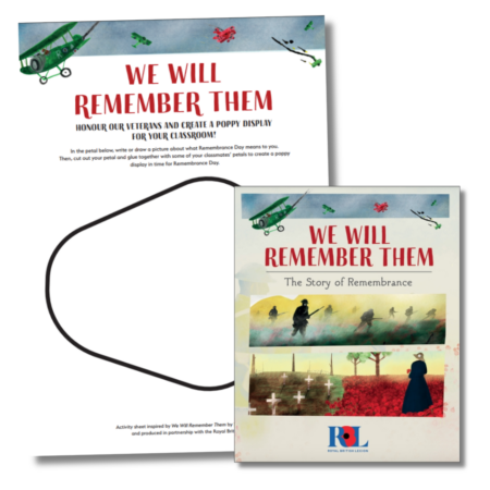 We Will Remember Them Activity Sheet