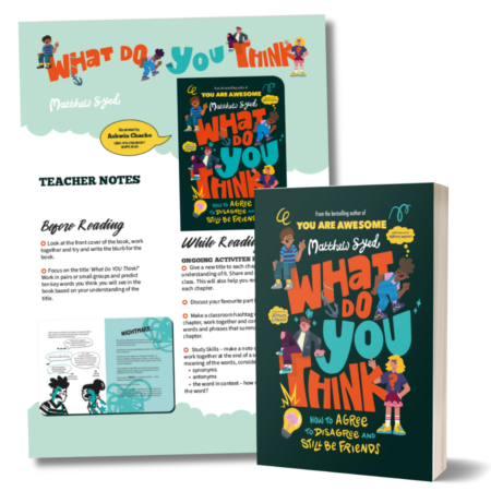 Hachette Schools resources, What Do YOU Think?
