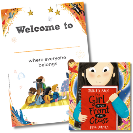 The Girl at the Front of the Class Welcome Sign