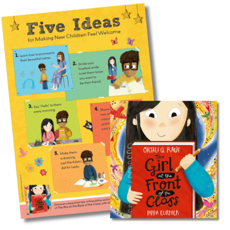 The Girl at the Front of the Class Welcome Poster