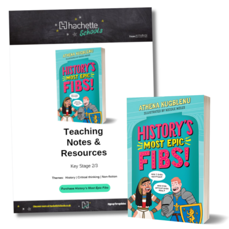 History's Most Epic Fibs school resources and paperback book