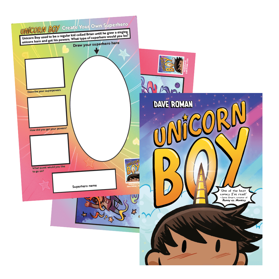 Hachette Schools Unicorn Boy Activity Sheets - Hachette Schools