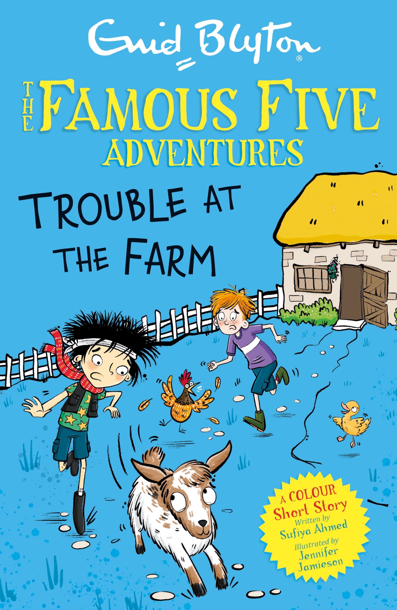Hachette Schools Famous Five Colour Short Stories: Trouble at the