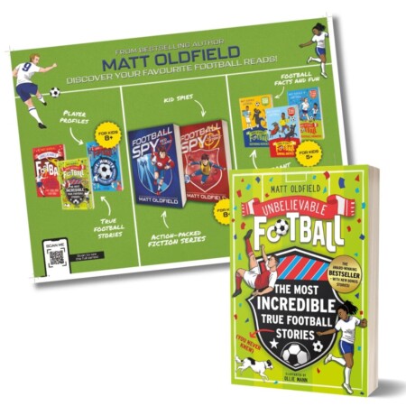 The Most Incredible True Football Stories (You Never Knew) UPDATED WITH NEW BONUS STORIES and poster on a white background