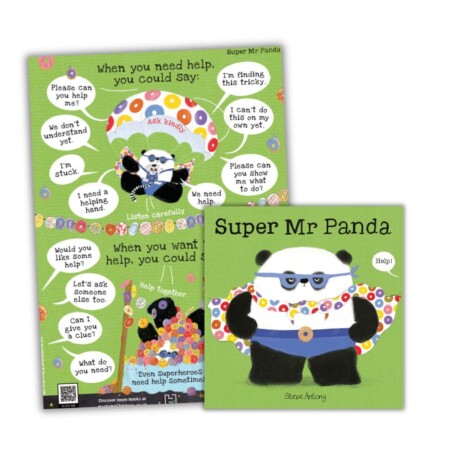 Super Mr Panda Activity Sheets and poster